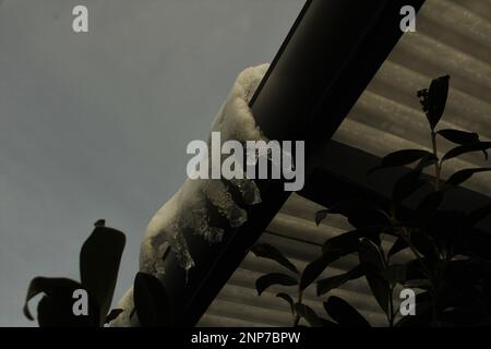 Neige Banque D'Images