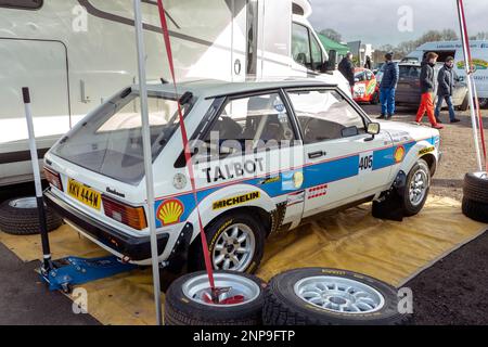 1981 Sunbeam Talbot Lotus à Race Retro 2023 Exhibition and Rally stages à Stoneleigh Park Warwickshire Royaume-Uni Banque D'Images