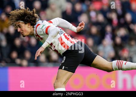 EINDHOVEN, PAYS-BAS - FÉVRIER 26 : Fabio Silva du PSV lors du match néerlandais entre le PSV et le FC Twente à Philips Stadion sur 26 février 2023 à Eindhoven, pays-Bas (photo de Broer van den Boom/Orange Pictures) Banque D'Images