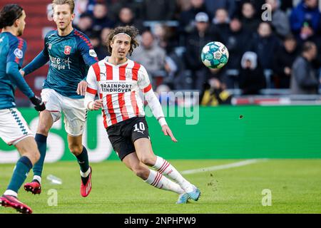 EINDHOVEN, PAYS-BAS - FÉVRIER 26 : Fabio Silva du PSV lors du match néerlandais entre le PSV et le FC Twente à Philips Stadion sur 26 février 2023 à Eindhoven, pays-Bas (photo de Broer van den Boom/Orange Pictures) Banque D'Images