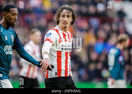 EINDHOVEN, PAYS-BAS - FÉVRIER 26 : Fabio Silva du PSV lors du match néerlandais entre le PSV et le FC Twente à Philips Stadion sur 26 février 2023 à Eindhoven, pays-Bas (photo de Broer van den Boom/Orange Pictures) Banque D'Images