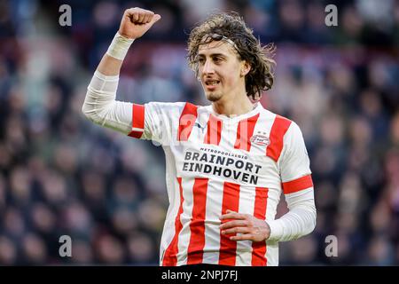 EINDHOVEN, PAYS-BAS - FÉVRIER 26 : Fabio Silva du PSV lors du match néerlandais entre le PSV et le FC Twente à Philips Stadion sur 26 février 2023 à Eindhoven, pays-Bas (photo de Broer van den Boom/Orange Pictures) Banque D'Images