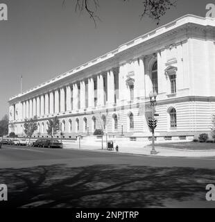 Années 1960, historique, extérieur du bâtiment Cannon House Office de la Chambre des représentants, Washington DC, États-Unis, construit en 1908 dans le Capitole des États-Unis dans le style néo-classique. Banque D'Images