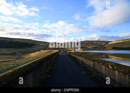 Geen Knowes Windfarm Scottish power énergies renouvelables Glendevon Banque D'Images