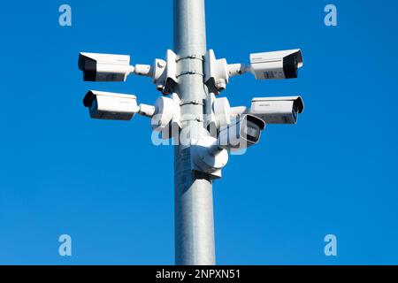 Caméras CCTV en Pologne © Wojciech Strozyk / Alamy stock photo Banque D'Images