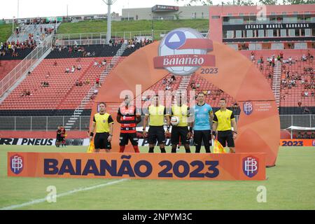 Salvador, Brésil. 26th févr. 2023. BA - Salvador - 02/26/2023 - BAIANO 2023, VITORIA VS BARCELONA ILHEUS photo: Jhony Pinho/AGIF/Sipa USA crédit: SIPA USA/Alay Live News Banque D'Images