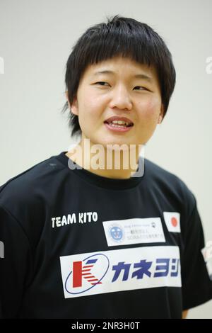 Centre sportif de la préfecture de Kanagawa, Japon. 26th févr. 2023. Mai Kito, 26 FÉVRIER 2023 - Boxing : jeu amateur de boxe pour les Jeux asiatiques Hangzhou 2022 qualification au Centre sportif de la préfecture de Kanagawa, Japon. Credit: YUTAKA/AFLO SPORT/Alay Live News Banque D'Images