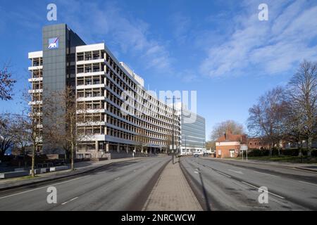 Les bureaux d'AXA Insurance dans le centre d'Ipswich, Suffolk, Royaume-Uni Banque D'Images