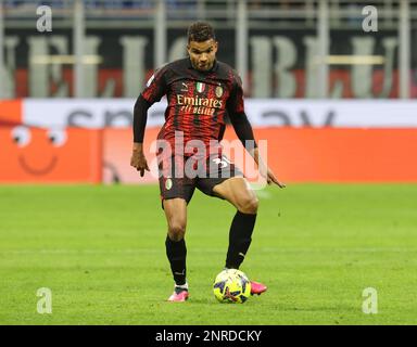 Milan, Italie. 26th févr. 2023. Milan 26 février 2023 Stadio G Meazza Championnat d'Italie série A Tim 2022/23 AC Milan - Atalanta BC dans la photo : Junior Messias pH Antonio Saia crédit: Christian Santi/Alay Live News Banque D'Images