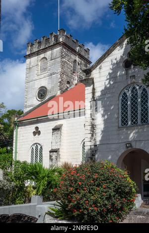 Caraïbes, Barbade, Bridgetown, Cathédrale Saint-Michel et tous les Anges Banque D'Images