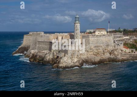 Caraïbes, Cuba, la Havane, Morro fort Banque D'Images