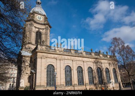 La Cathédrale St Philippe à Birmingham Banque D'Images