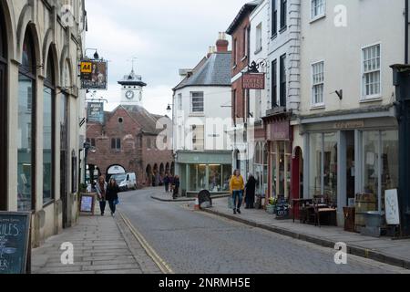 Autour de Ross on Wye, une ville de marché de Herefordshire au Royaume-Uni Banque D'Images