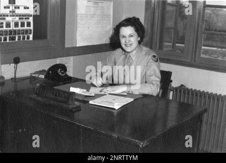 Corps d'armée des femmes WW2 Banque D'Images