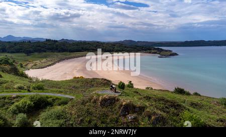 Plage de Gairloch (Gaineamh Mhòr) , Gairloch est l'un des principaux villages de la route 500 de la côte nord. Wester Ross, Écosse Banque D'Images