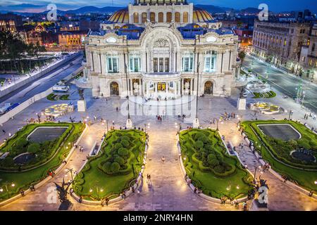 Palacio de Bellas Artes, Juarez, Mexico City, Mexique Banque D'Images