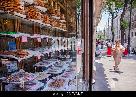 Dulceria Celaya, pâtisserie, 39 rue de Cinco de Mayo, Mexico, Mexique Banque D'Images