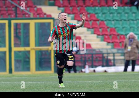 Terni, Italie. 25th févr. 2023. Fabrizio Paghera (Ternana) pendant Ternana Calcio vs COMME Cittadella, football italien série B match à Terni, Italie, 25 février 2023 crédit: Agence de photo indépendante / Alamy Live News Banque D'Images