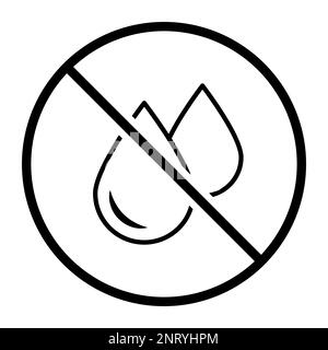 Icône sans gras trans : concept d'aliments, d'ingrédients et d'additifs Illustration de Vecteur