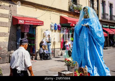 La Santa Muerte, Saint de la mort, de la Santisima street, Mexico, Mexique Banque D'Images