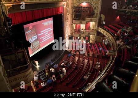 Harlem. Théâtre Apollo. 253 W 125th St, New York City, USA Banque D'Images