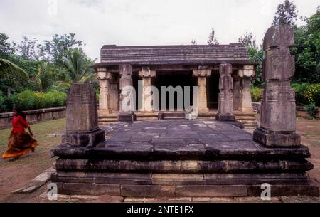 Jain Temple à Sulthan Bathery, Wayanad, Kerala, Inde du Sud, Asie Banque D'Images