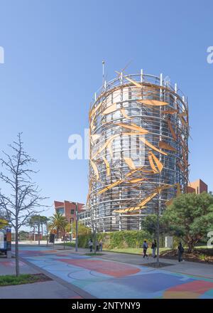 Perth, WA, Australie - École de commerce et École de physiothérapie de l'Université Curtin par JCY Architects Banque D'Images