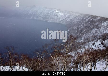 Lac Mashu,Parc National de Akan Hokkaido,Japon, Banque D'Images