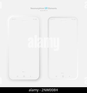 Éléments d'interface utilisateur pour une application mobile. Ensemble d'icônes de l'interface utilisateur. Illustration de Vecteur