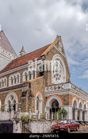 09 07 2007 l'église anglicane All Saints Church est située à Galle fort, Sri Lanka Asie Banque D'Images