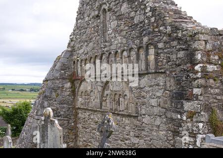 Les ruines de la cathédrale d'Ardmore Declan, Co Waterford Banque D'Images