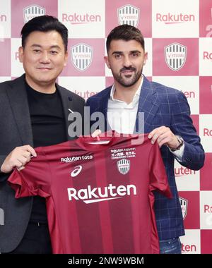 David villa vissel kobe sales jersey