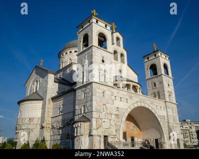 Cathédrale de la Résurrection du Christ, Podgorica Banque D'Images