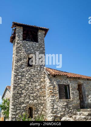 Monastère de KOM, Monténégro Banque D'Images