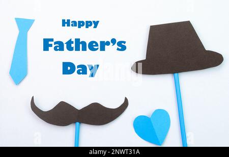 Joyeux fête des Pères Banque D'Images