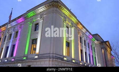 The Franklin Institute à Philadelphie - PHILADELPHIE, États-Unis - 16 FÉVRIER 2023 Banque D'Images