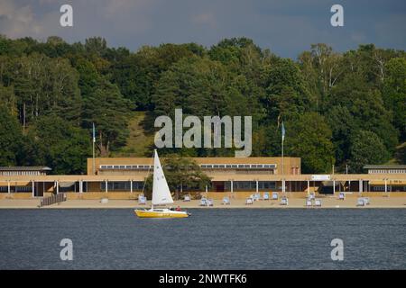 Strandbad Wannsee, Steglitz-Zehlendorf, Berlin, Allemagne Banque D'Images