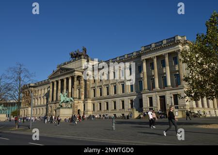 Residenzschloss, Schlossplatz, Brunswick, Basse-Saxe, Allemagne Banque D'Images