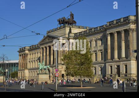 Residenzschloss, Schlossplatz, Brunswick, Basse-Saxe, Allemagne Banque D'Images