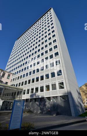 Bâtiment de haute élévation, Pockelstrasse, Université technique, Braunschweig, Basse-Saxe, Allemagne Banque D'Images