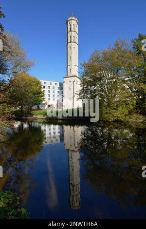 Water Tower, Kiryat Tivon Park, Braunschweig, Basse-Saxe, Allemagne Banque D'Images