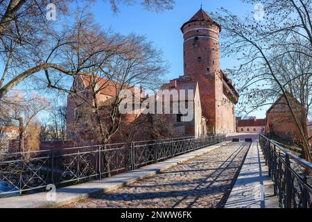 Château du Chapitre Warmien à Olsztyn Banque D'Images