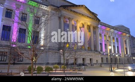 The Franklin Institute à Philadelphie - PHILADELPHIE, États-Unis - 16 FÉVRIER 2023 Banque D'Images