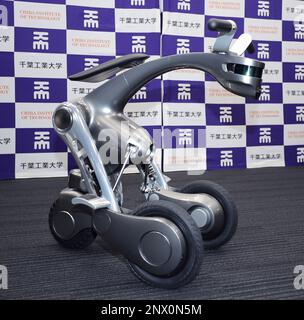 Chiba Institute of Technology unveils the robot "CanguRo" which can