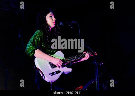 Milan, Italie. 25th févr. 2023. Alaska Reid concert live à Santeria Toscana à Milan Italie février 25 2023 (photo par Andrea Ripamonti/NurPhoto) crédit: NurPhoto SRL/Alay Live News Banque D'Images