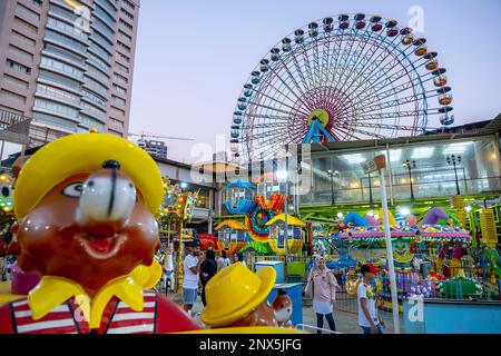 Luna Park de Beyrouth, Beyrouth, Liban Banque D'Images