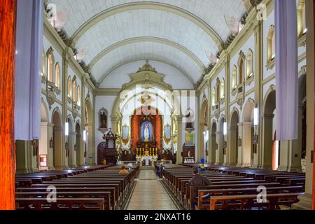 Sao Paulo, Brésil - 8 janvier 2023 : sanctuaire de notre-Dame du Rosaire de Fatima Banque D'Images