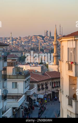 Une vue de Gaziantep, la ville gastronomique de Turquie. Ville historique et touristique Gaziantep. Gaziantep,Turquie-8 octobre,2016. Banque D'Images