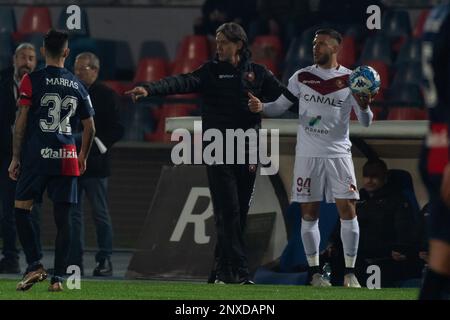 San Vito - Stade Gigi Marulla, Cosenza, Italie, 28 février 2023, Inzaghi Filippo entraîneur Reggina pendant Cosenza Calcio vs Reggina 1914 - Italien SO Banque D'Images