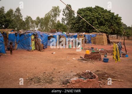 Nicolas Remene / le Pictorium - déplacement au Mali : personnes déplacées à l'intérieur du pays - 18/2/2021 - Mali / District de Bamako / Bamako - à l'intérieur du pays di Banque D'Images